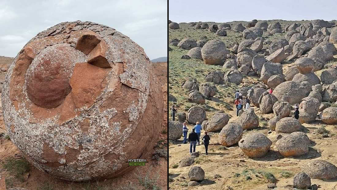 Las esferas de piedra gigantes de Kazajstán que desconciertan a los científicos