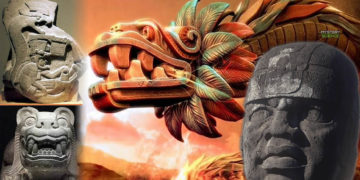 Los dioses reptil de los Olmecas