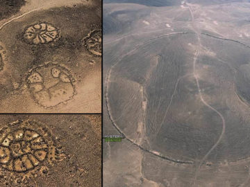Enigmáticos círculos gigantes en el desierto de Jordania que desconciertan a los arqueólogos