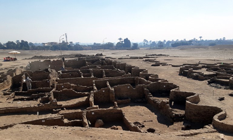 ciudad de unos 3.000 años de antigüedad que llevaba siglos desaparecida