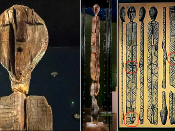 La estatua de madera más antigua del mundo contiene un código indescifrable