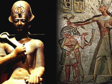 El faraón gigante del antiguo Egipto