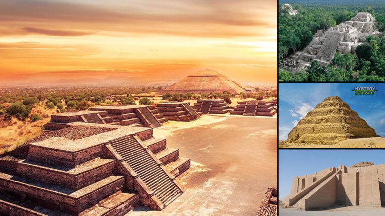 Pirámides escalonadas: construcciones similares halladas en todo el mundo