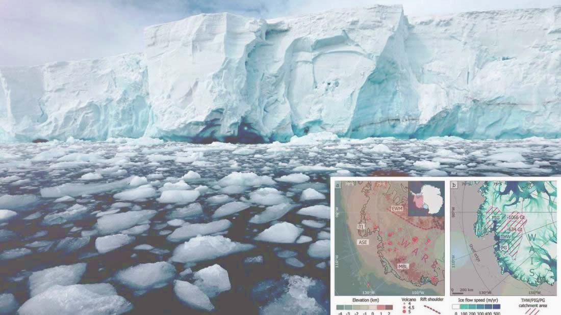 «Glaciar del Juicio Final» se está derritiendo más rápido por el calor del interior de la Tierra