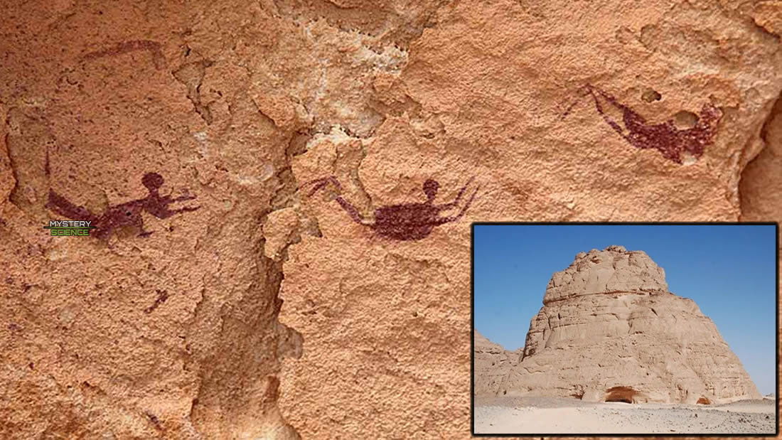 La fascinante ‘Cueva de los Nadadores’ hallada en el desierto del Sahara