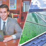 Inventor mexicano crea paneles solares que producen energía y limpian el aire al mismo tiempo