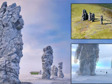 La leyenda rusa de los siete gigantes convertidos en piedra