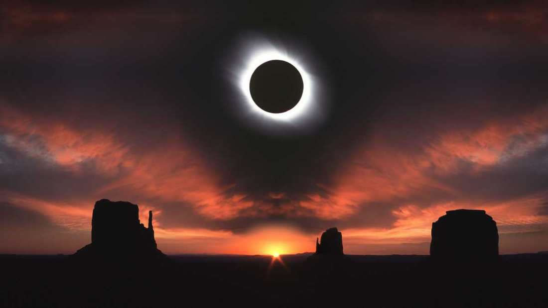 Un eclipse solar total ocurrirá este fin de semana