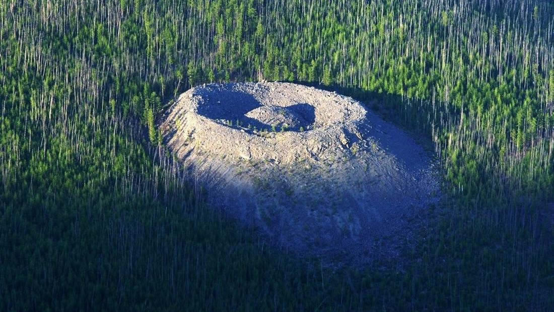 Extraño cráter en Siberia cuyo origen no ha podido ser explicado por los científicos