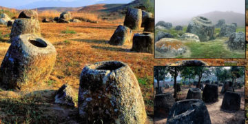 Misteriosa llanura de hace 2.500 años llena de vasijas gigantes