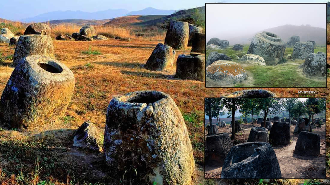 Misteriosa llanura de hace 2.500 años llena de vasijas gigantes