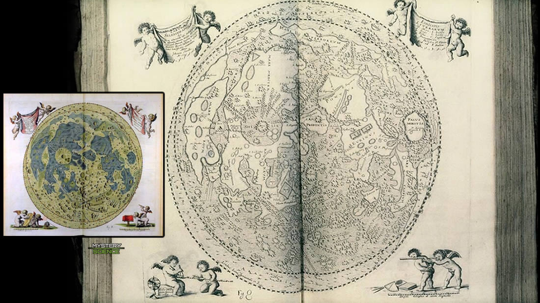 El primer atlas de la Luna, publicado en 1647