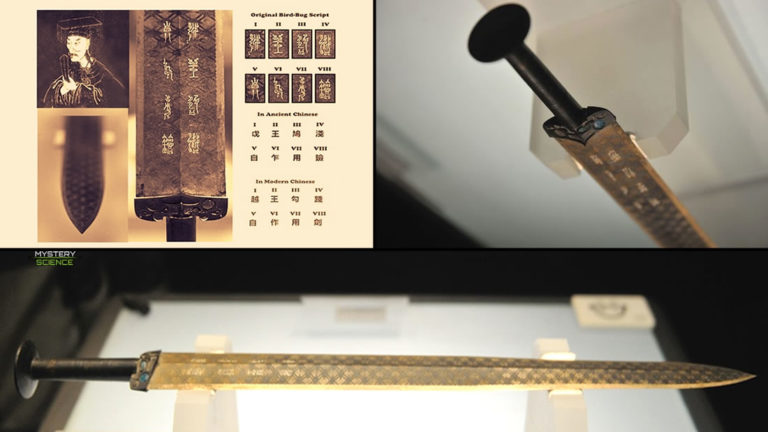 Asombrosa espada de 2,500 años de antigüedad aún luce y corta como una nueva