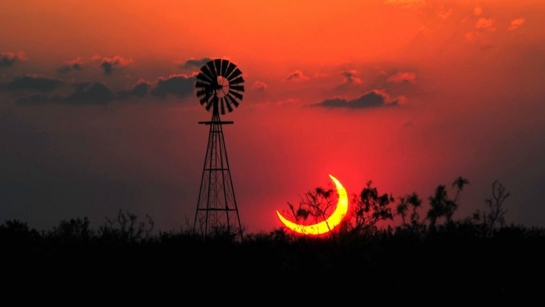 Mañana tendrá lugar un eclipse solar parcial