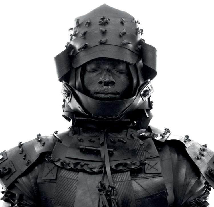 Escultura de Yasuke del artista surafricano Nicola Roos