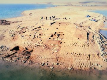 Ciudad de 3.400 años de antigüedad emerge del río Tigris