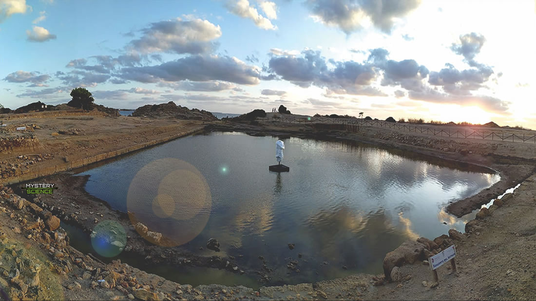 Descubren antiguo lago artificial sagrado que estaba alineado con las estrellas