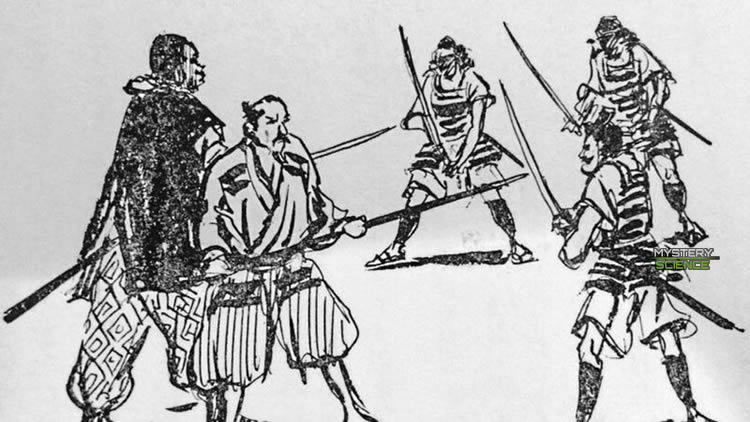 Yasuke luchando junto a Oda Nobunaga en el campo de batalla