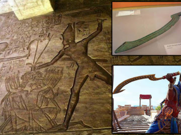 El arma emblemática de dioses y faraones egipcios
