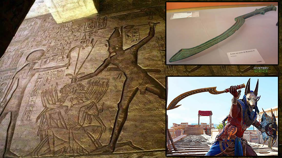 El arma emblemática de dioses y faraones egipcios