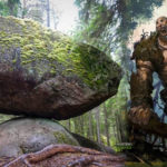 La inmensa roca en perfecto equilibrio asociada con gigantes por leyendas locales