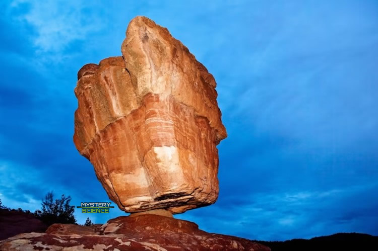 Balanced rock, Jardín de los dioses, Colorado (Estados Unidos)