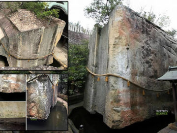 El colosal megalito de 500 toneladas que parece flotar
