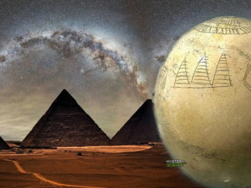 El misterioso huevo de 5,000 años de antigüedad que tiene dibujadas las Pirámides de Guiza