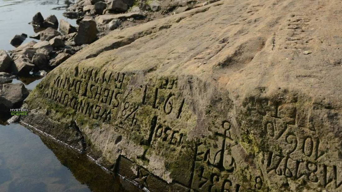 «Piedras del hambre» han aparecido en ríos de Europa debido a la sequía