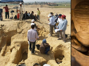 Más de un millón de momias fueron halladas en una necrópolis egipcia
