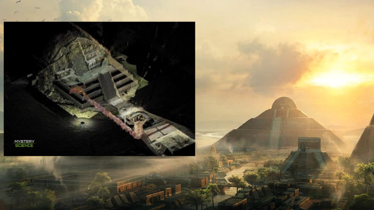 El misterioso mercurio líquido hallado bajo una pirámide pre-azteca