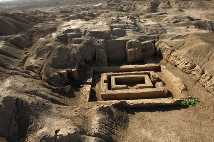 Vista general del sitio arqueológico de Uruk en Warka, Irak