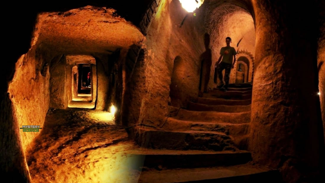 Asombrosa ciudad subterránea de tres niveles construida hace 1.500 años