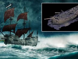 Descubren tres barcos «fantasmas» de más 300 años de antigüedad