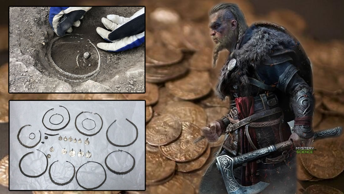 Hallan un tesoro vikingo de mil años de antigüedad en Suecia