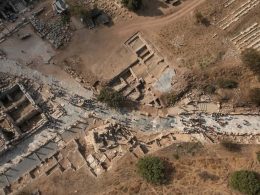 Descubren un barrio comercial de 1.400 años de antigüedad