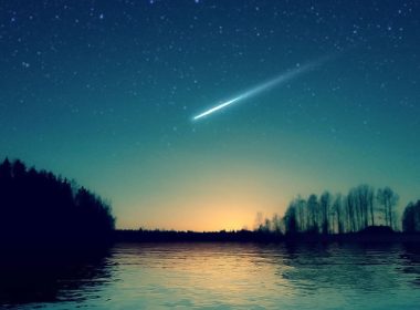 Cometa se ve desde la Tierra