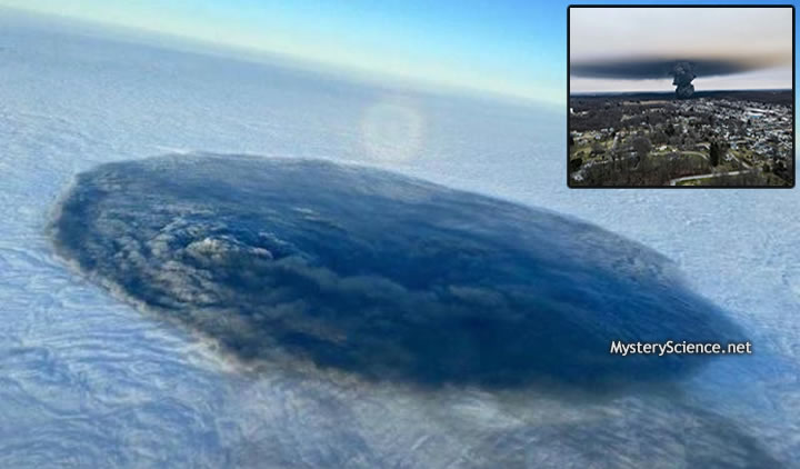 nube tóxica, el 6 de febrero, día de la quema controlada del cloruro de vinilo