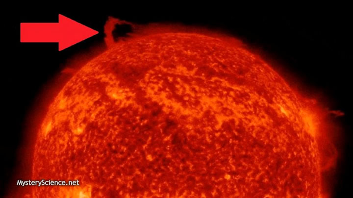 Vórtice solar detectado por la NASA