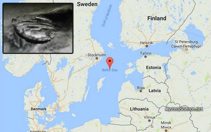 La anomalía del Mar Báltico fue detectada por exploradores de Ocean X en el lecho marino entre Suecia y Finlandia