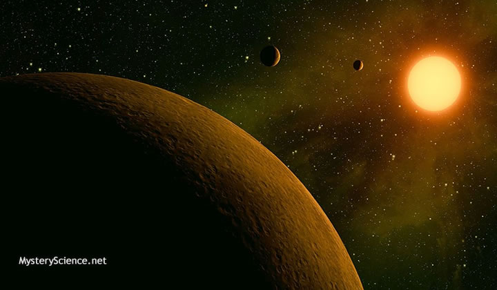 YZ Ceti b y su estrella YZ Ceti
