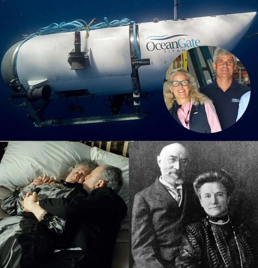 Wendy Rush, esposa de tripulante fallecido del submarino Titán es tataranieta de pasajeros del Titanic