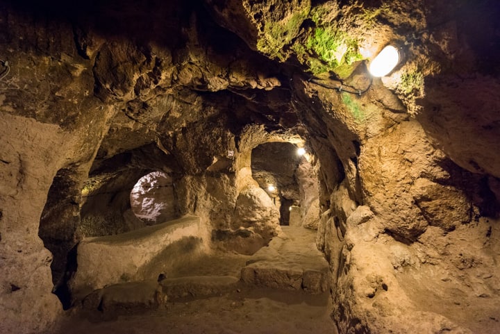 Derinkuyu fue considerada por la Unesco Patrimonio de la Humanidad desde 1985.